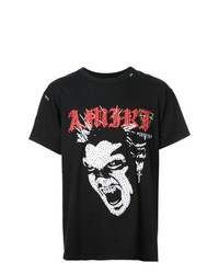 Amiri Punk Print Embellished T Shirt