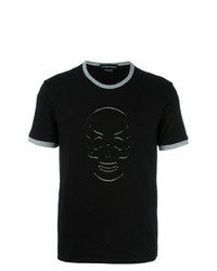 Alexander McQueen Skull Embroidered T Shirt