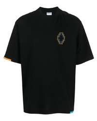 Marcelo Burlon County of Milan Stitch Cross Cotton T Shirt