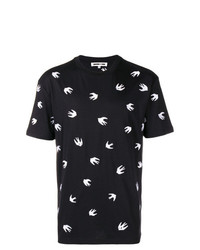 McQ Alexander McQueen Swallow Print T Shirt