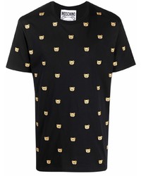 Moschino Teddy Bear Embroidered T Shirt