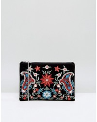 Pieces Jessica Embroidered Cross Body Bag