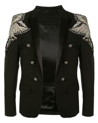 Balmain Embellished Shoulders Jacket