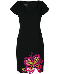 Moschino Boutique Embroidered Butterfly Dress