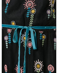 RED Valentino Embroidered Tie Detail Dress