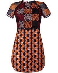 Giamba Embroidered Dress