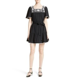 Kate Spade New York Embroidered A Line Dress