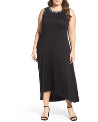 Vince Camuto Plus Size Embroidered Highlow Dress