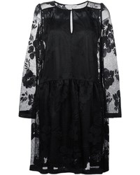 See by Chloe See By Chlo Floral Embroidered Mesh Dress