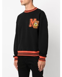 Moschino Teddy Patch Varsity Sweatshirt