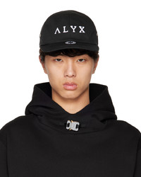1017 Alyx 9Sm Black Embroidered Hat