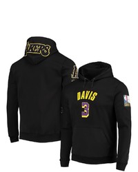 PRO STANDARD Anthony Davis Black Los Angeles Lakers Player Pullover Hoodie
