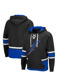Colosseum Black Air Force Falcons Lace Up 30 Pullover Hoodie At Nordstrom
