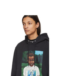 Heron Preston Black Baby Ribs Hoodie