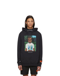 Heron Preston Black Baby Ribs Hoodie