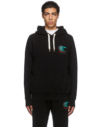 Casablanca Black Casaway Tennis Club Embroidered Hoodie