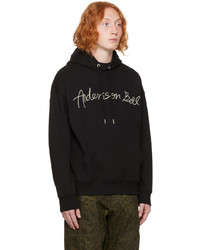 Andersson Bell Black Embroidered Hoodie
