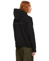 Andersson Bell Black Embroidered Hoodie