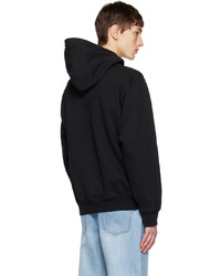 thisisneverthat Black Embroidered Hoodie