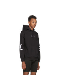032c Black Embroidered Ideal Hoodie