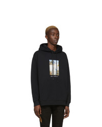 Marcelo Burlon County of Milan Black Over Holy Square Hoodie