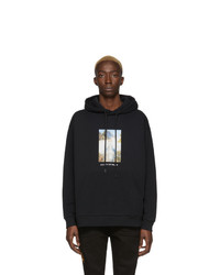 Marcelo Burlon County of Milan Black Over Holy Square Hoodie