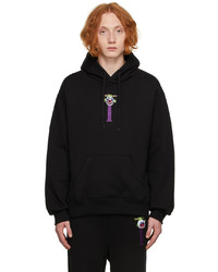 Doublet Black Puppet Embroidered Hoodie