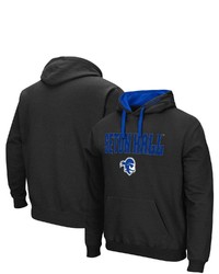 Colosseum Black Seton Hall Pirates Arch Logo 20 Pullover Hoodie At Nordstrom