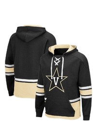 Colosseum Black Vanderbilt Commodores Lace Up 30 Pullover Hoodie At Nordstrom