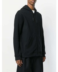 Givenchy Star Embroidered Zip Hoodie