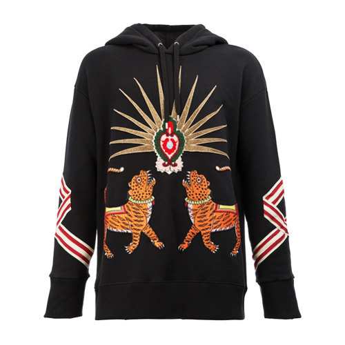 Gucci Tiger Embroidered Hooded 