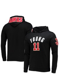 PRO STANDARD Tr Young Black Atlanta Hawks Team Player Pullover Hoodie At Nordstrom