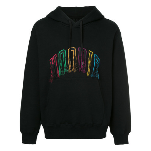 Doublet Unfinished Embroidery Hoodie, $418 | farfetch.com | Lookastic