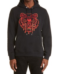Kenzo Year Of The Tiger Organic Cotton Hoodie In Black At Nordstrom
