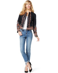 INC International Concepts Embroidered Bomber Jacket Only At Macys