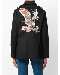 RED Valentino Embroidered Cargo Jacket