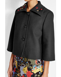 RED Valentino Embroidered Swing Jacket