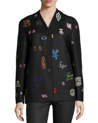 Stella McCartney Embroidered Wool Jacket