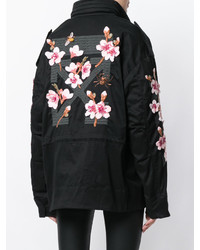 Off-White Flower Embroidered Jacket