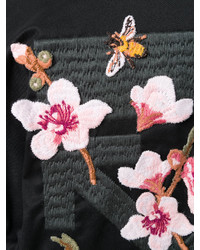 Off-White Flower Embroidered Jacket