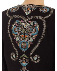 Talitha Arya Embroidered Silk Jacket