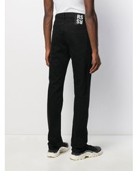 Raf Simons Knee Embroidery Slim Fit Jeans