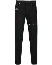 RtA Logo Embroidered Slim Cut Jeans
