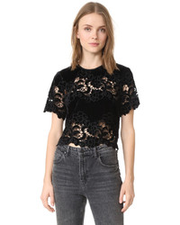 Saylor Eve Embroidery Top