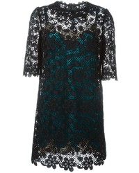 Dolce & Gabbana Embroidered Lace Dress