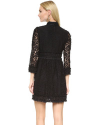Anna Sui Embroidered Lace Dress