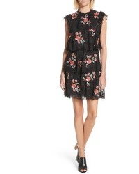 Rebecca Taylor Embroidered Lace Dress