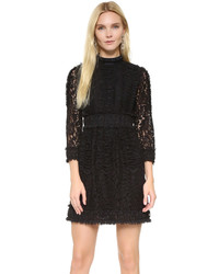 Anna Sui Embroidered Lace Dress