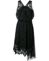 No.21 No21 Embroidered Lace Halter Neck Dress