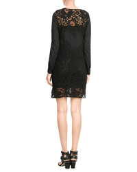 See by Chloe See By Chlo Cotton Dress With Embroidered Lace